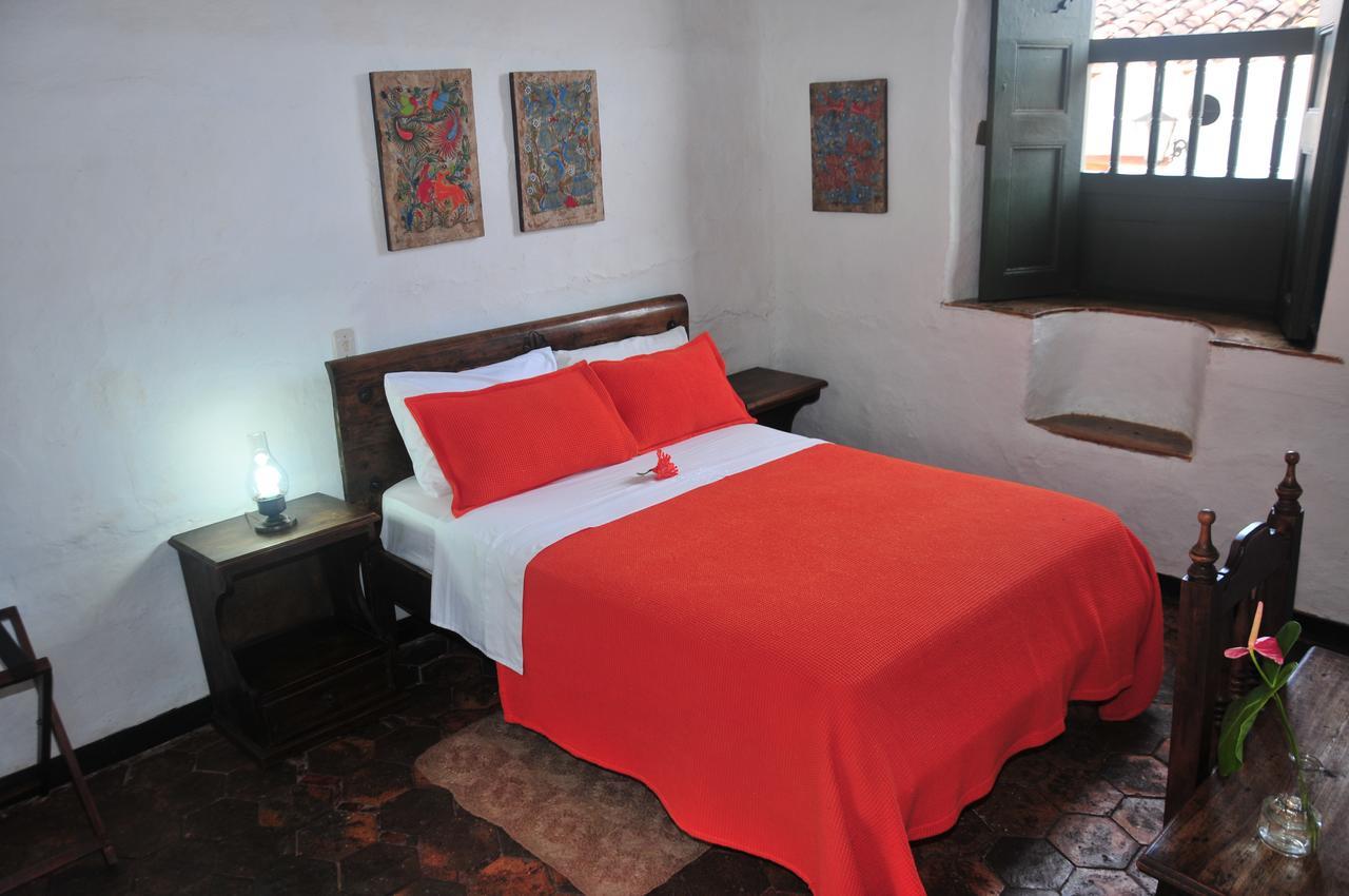 Hotel Mision Santa Barbara Rnt 4799 Barichara Esterno foto