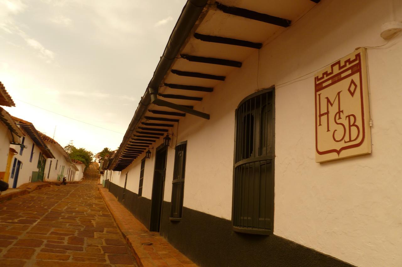 Hotel Mision Santa Barbara Rnt 4799 Barichara Esterno foto